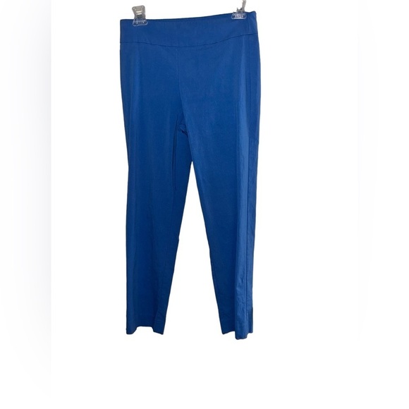 like New Cornflower Blue Krazy Larry Pull On Pants - Picture 2 of 4